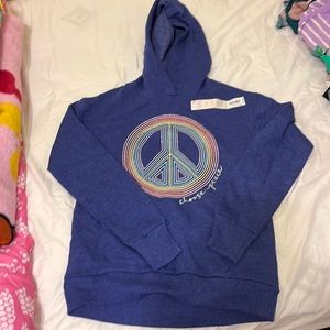 So Girls Choose Peace Hoodie